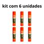 Imagem de Cola Bastão 10g Pacote com 6 Unidades Leo & Leo