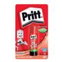 Imagem de Cola Bastão escolar Pritt com 10g, 20g ou 40g, escolha a gramagem e quantidade