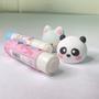 Imagem de Cola bastão gatinho/panda fofa e criativa para estudos e escritório