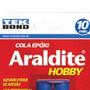 Imagem de Cola Bond Epóxi Araldite Hobby 10min Seringa 6g C/ Nfe