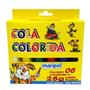 Imagem de Cola Colorida Com 6 Cores Maripel