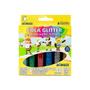 Imagem de Cola com glitter Acrilex 23g com 6 cores