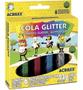 Imagem de Cola Glitter 6 Cores + Cola Cintilante 95g Prata Acrilex