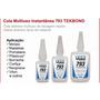 Imagem de Cola Instantânea Tek Bond 793 20g, Unhas Postiças,gel - Top Nail