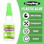 Imagem de Cola Super ClenyMagi para Plástico - 50ml, à Prova d'Água e Resistente ao Calor