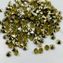 Imagem de Colagem Strass 5mm SS24 Dourado Fosco 600pçs Ponto Luz 36g