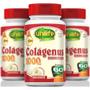 Imagem de Colágeno Hidrolisado com Vitamina C 60 Comprimidos de 1000mg Kit com 3