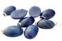 Imagem de Colar Cabochão Quartzo Azul Castoação Pino Prata 950