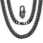 Imagem de Colar ChainsPro Cuban Chain em aço inoxidável 56cm com nome