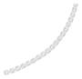 Imagem de Colar Choker Riviera Cristal Banhado a Prata Estilo Italiano 45cm