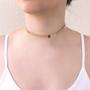 Imagem de Colar Choker Rommanel Banhado Ouro Berloques Medalhas 532055