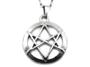 Imagem de Colar Com Pingente Hexagrama Unicursal Crowley Lei Thèlema
