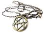 Imagem de Colar Com Pingente Hexagrama Unicursal Crowley Lei Thèlema