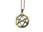 Imagem de Colar Com Pingente Hexagrama Unicursal Crowley Lei Thèlema