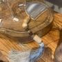 Imagem de Colar de Mesa Mini Com Pedra Ágata