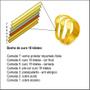 Imagem de Colar Nome Personalizado Coração Resinado Gabrielle Banhado Ouro 18K - 999001330