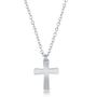 Imagem de Colar Sterling Silver Cross Design