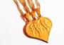 Imagem de Colares Best Friends Eternas Amigas Folheado A Ouro 18k