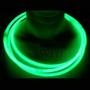 Imagem de Colares de atacado a granel Glow Sticks, 100 colares verdes de vara de brilho verde de 100" . Cor brilhante, brilho 8-12 Hrs, Conector Pré-Conectado, Embalagem Robusta, Marca GlowWithUs