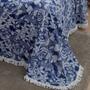 Imagem de Colcha Casal Chenille Canelada 2,20 x 2,40m Com Franjas