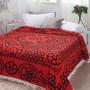 Imagem de Colcha Casal Chenille Jolitex 220 X 240 Bruna vermelho