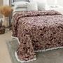 Imagem de Colcha Cobre Leito Casal Chenille Valentina 220x240 cm