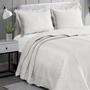 Imagem de COLCHA DE CAMA LIORA QUEEN 240x260 BRANCO - CAMESA