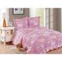 Imagem de Colcha Evolution Patchwork King 260x280 Balan Pink Camesa