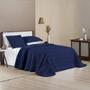 Imagem de Colcha King Size Istambul Dupla Face 300 Fios - Azul