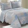 Imagem de Colcha Patchwork Casal 220x240 3pçs Daigo - Camesa