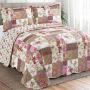 Imagem de Colcha Patchwork Casal 220x240 3pçs Pomar - Camesa