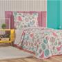 Imagem de Colcha Quarto Menina Matelada -Rosa - 100% Poliéster