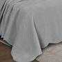 Imagem de Colcha Velvet Neo Clássico King Camesa Cinza - 2,80m x 2,60m