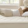 Imagem de Colchão Bedsure Beige Queen com bolso profundo de 20-53 cm