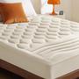 Imagem de Colchão Bedsure Beige Queen com bolso profundo de 20-53 cm