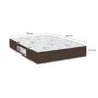 Imagem de Colchão Casal D33 One Face - 17x138x188cm - Suede Marrom