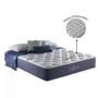 Imagem de Colchão Casal King Size com Molas Ensacadas e Espuma Visco Gel Blue Sea 193x203x31 Anjos