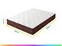 Colchão Casal Prorelax de Espuma D-65 24x138x188cm Diplomata Imagem de Colchão Casal Prorelax de Espuma D-65 24x138x188cm Diplomata