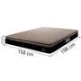 Imagem de Colchão Casal Queen Espuma D33 Pillow Top Millenium 158x198x19cm Marrom Hellen - Suporta Até 120 Kg