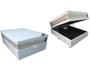 Imagem de Colchão Castor Molas Firme Premium Tecnopedic + Cama Box Baú Reforçada Casal Viúva 128x188x72 - Ideal para Quartos Pequenos - Reforçado 