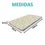 Imagem de Colchão De Berço Baby Phisycal Bebê Padrão Infantil Espuma D-18 130x70