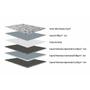 Imagem de Colchão Herval Espuma Black 17 DF+Box Gray 138x188