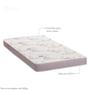 Imagem de Colchão Infantil Mini Cama Physical Resist Lilás D20 12X70C1,50- Ortobom