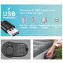 Imagem de Colchão inflável casal intex elevado mid-rise conforto dura-beam c/ bomba embutida usb
