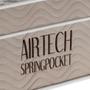 Imagem de Colchão King Airtech Spring Mola Superpocket (35x203x193) Bege