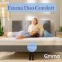 Imagem de Colchão King Emma Duo Comfort - 10 anos de garantia, conforto ortopédico dupla face - 193x203cm