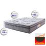Colchão King Ortopédico 193x203x28 One Face Espuma D45 Cinza - CAMA INBOX Imagem de Colchão King Ortopédico 193x203x28 One Face Espuma D45 Cinza
