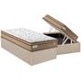 Colchão Plumatex Superlastic Luxor+Cama Baú Solteiro 88x188 Imagem de Colchão Plumatex Superlastic Luxor+Cama Baú Solteiro 88x188