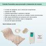 Imagem de Colchão Pneumático Anti Escaras Com Motor Hospitalar Acmedi Compressor Inflável Acamados Casca Ovo Solteiro Elétrico Bom