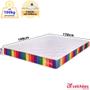 Imagem de Colchão Queen D33 Firme a Vácuo Ortopédico Rainbow 158x198cm BF Colchões